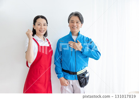 房屋清潔人員肖像 131017819