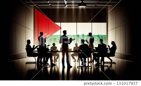 Palestinian peace negotiations over the Gaza Strip 131017937