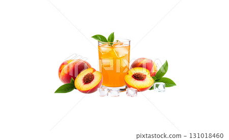 Refreshing and healthy juices and drinks isolated on white background. Refreshing and healthy juices and drinks isolated on white background. 131018460