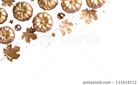 Beautiful pumpkin icon illustration isolated on white background. Beautiful pumpkin icon illustration isolated on white background. 131018512