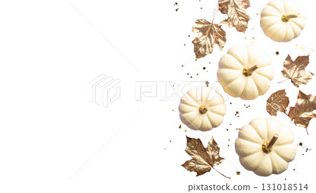 Beautiful pumpkin icon illustration isolated on white background. 131018514