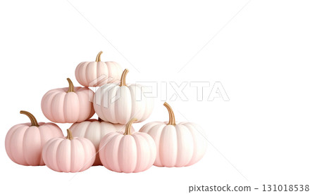 Beautiful pumpkin icon illustration isolated on white background. Beautiful pumpkin icon illustration isolated on white background. 131018538