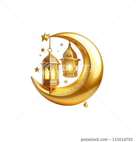 Antique brass lamp and bell on a rustic wooden cabinet 131018785