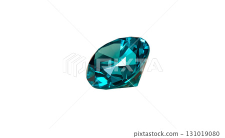 Bright blue gems on a white background Bright blue gems on a white background 131019080