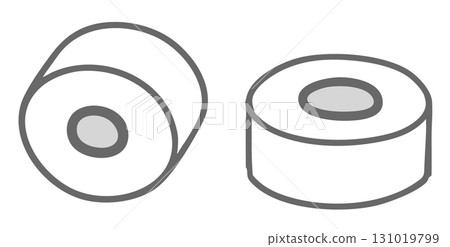 White non-elastic tape for treating injuries 01 131019799
