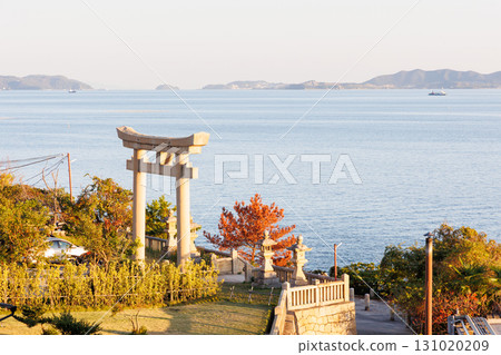 赤穗岬岩津比姫神社的鳥居 131020209