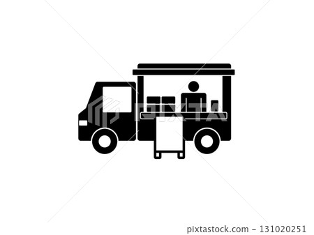 Street vendor icon Street vendor icon 131020251