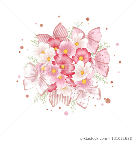 Cosmos and ribbon 131021688