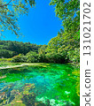 清澈碧綠的湖水 131021702