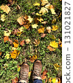 Autumn walking path 131021827