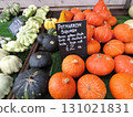 Pumpkins for sale at the market 131021831
