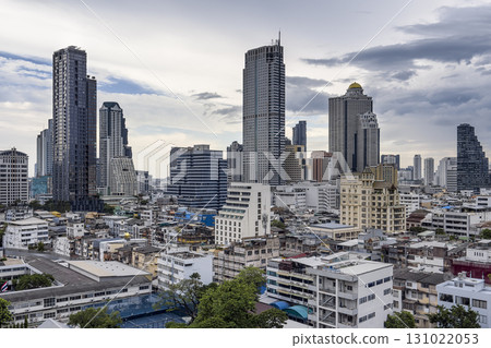Bangkok, Thailand: Cityscape and views of the Silom-Sathorn area Bangkok, Thailand: Cityscape and views of the Silom-Sathorn area 131022053