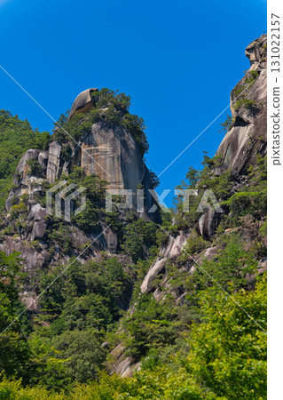 Engakuho Peak in Shosenkyo in summer 131022157