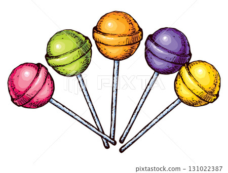 Lollipop. Vector drawing Lollipop. Vector drawing 131022387