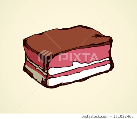 Meat. Vector drawing Meat. Vector drawing 131022403