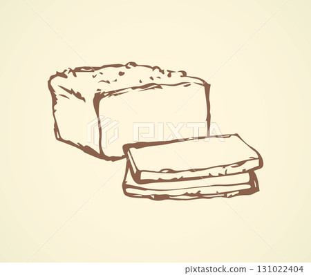Meat. Vector drawing Meat. Vector drawing 131022404