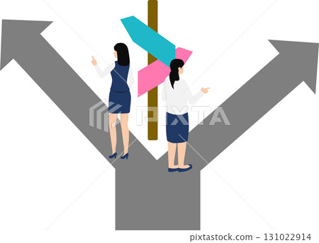 人生的轉捩點插畫 131022914