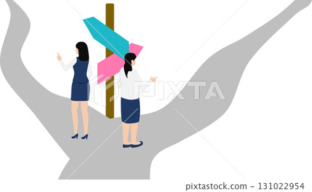 人生的轉捩點插畫 131022954