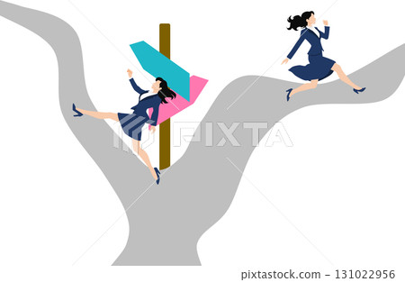 人生的轉捩點插畫 131022956