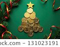 Bitcoin Christmas Tree, Finance Christmas Card 131023191