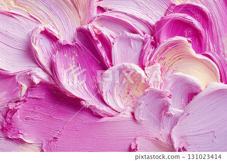 Modern oil and brush illustrations on canvas 131023414