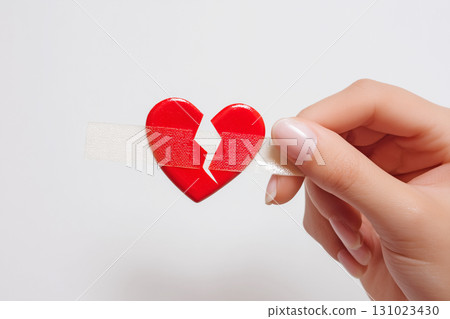 A bandage to heal the pain in your heart 131023430