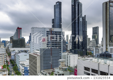 High-rise buildings in the Silom area of Bangkok, Thailand / Silom, Bangkok, Thailand High-rise buildings in the Silom area of Bangkok, Thailand / Silom, Bangkok, Thailand 131023554