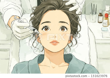 美優系列：注射美容針後美優的放鬆 131023976