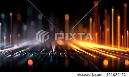 Glowing blue tech grid on a dark background, giving a high-tech digital interface feel. Great for IT, data, and tech-focused designs. 131024452