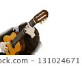 Men playing classical guitar 131024671
