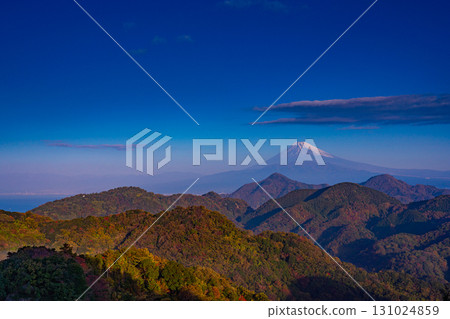 [靜岡]秋天從葛城看富士山 131024859