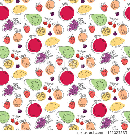 fruity seamless pattern 131025285