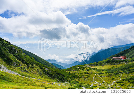 長野縣中央阿爾卑斯山的木曾駒岳 長野縣中央阿爾卑斯山的木曾駒岳 131025693