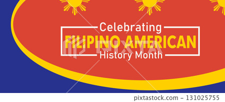 Filipino American History Month Abstract Background. banner poster post designvector illustration. Filipino American History Month Abstract Background. banner poster post designvector illustration. 131025755