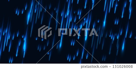 Hi speed blue lighting effect shining diagonal on drak background. 131026008