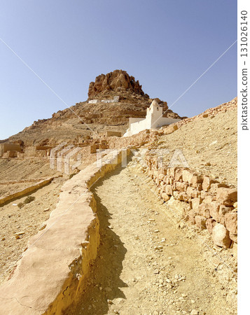 Exploring the troglodyte village of Qirmisah in Tataouine, Tunisia, showcasing unique architecture 131026140