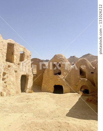 Exploring the unique architecture of Ksar Ouled Soltane in Tunisia, a filming location for the 131026212