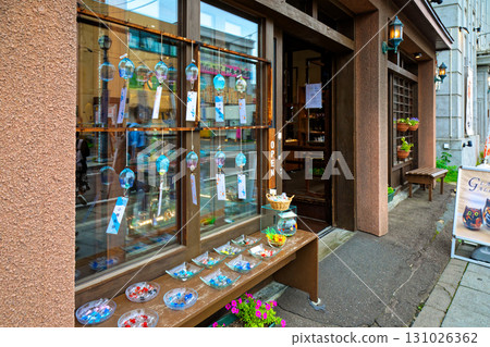小樽復古街景 堺町大街 玻璃畫廊 小樽復古街景 堺町大街 玻璃畫廊 131026362