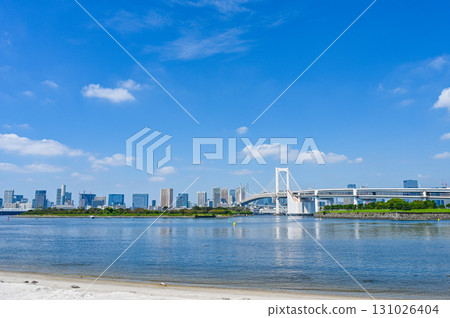 Cityscape from Odaiba, Tokyo 131026404