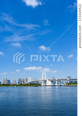 Cityscape from Odaiba, Tokyo 131026422