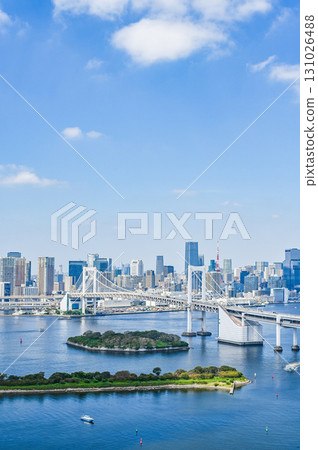 Cityscape from Odaiba in Tokyo Cityscape from Odaiba in Tokyo 131026488