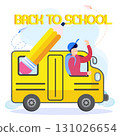 Illustration vector graphic cartoon character of back to school 131026654