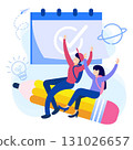 Illustration vector graphic cartoon character of back to school 131026657