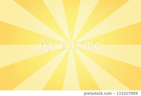 Simple concentrated line background illustration material yellow color Simple concentrated line background illustration material yellow color 131027009