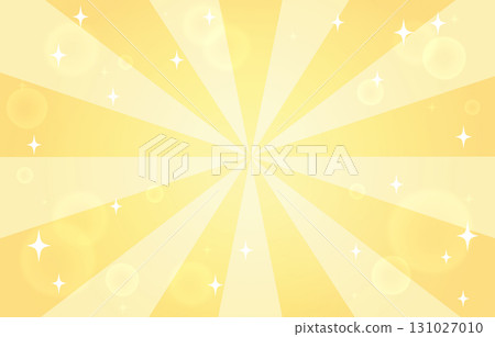 Sparkling concentrated line background illustration material yellow color Sparkling concentrated line background illustration material yellow color 131027010