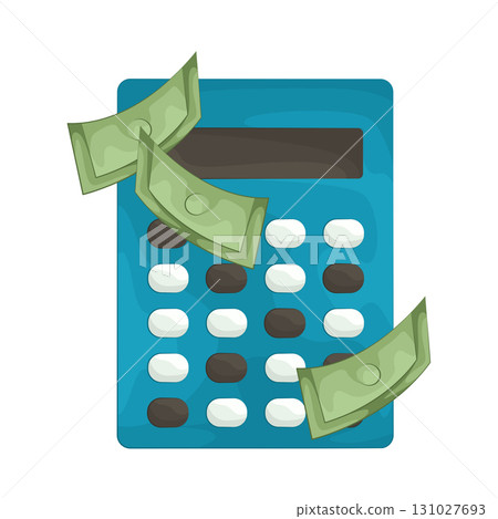 Illustration of calculator 131027693
