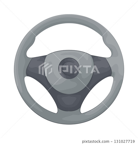Illustration of steering wheel 131027719