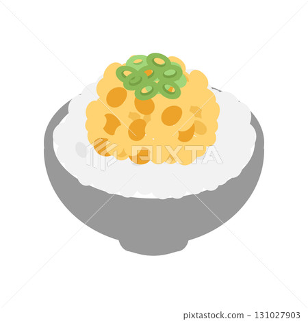 納豆晚餐插圖 納豆晚餐插圖 131027903