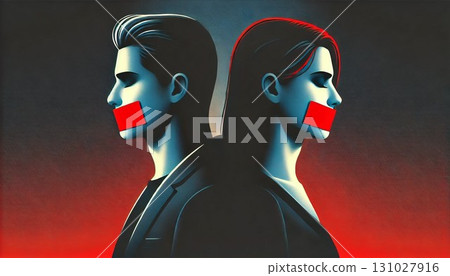 相互沉默-標誌性夫婦的藝術 相互沉默-標誌性夫婦的藝術 131027916