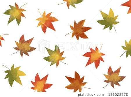 秋天的楓葉圖案 秋天的楓葉圖案 131028278